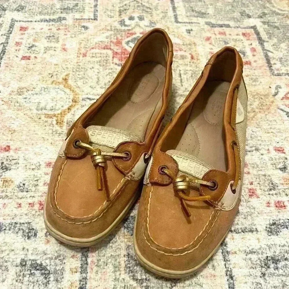 Sperry Dunefish Linen Boat Shoes - Picture 2 of 7